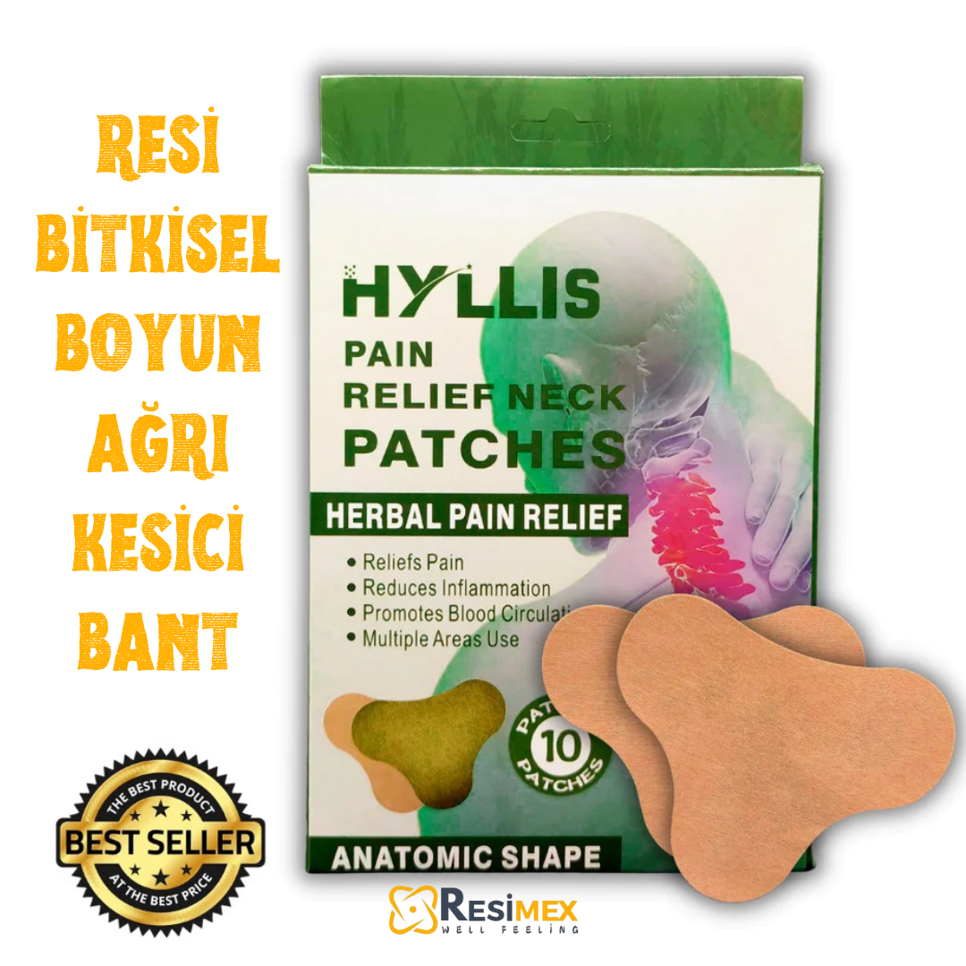 BİTKİSEL,BOOYUN AĞRI KESİCİ BANT