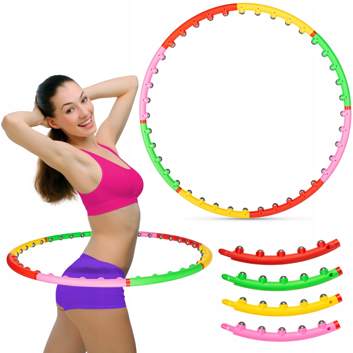 Bel İnceltici, Manyetik Toplu, Bel İnceltici Hula Hoop Çember
