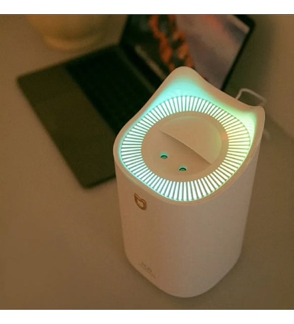 2 Litre Kapasiteli, Kedi Kulağı Tasarımlı, H2O Oda Nemlendirici