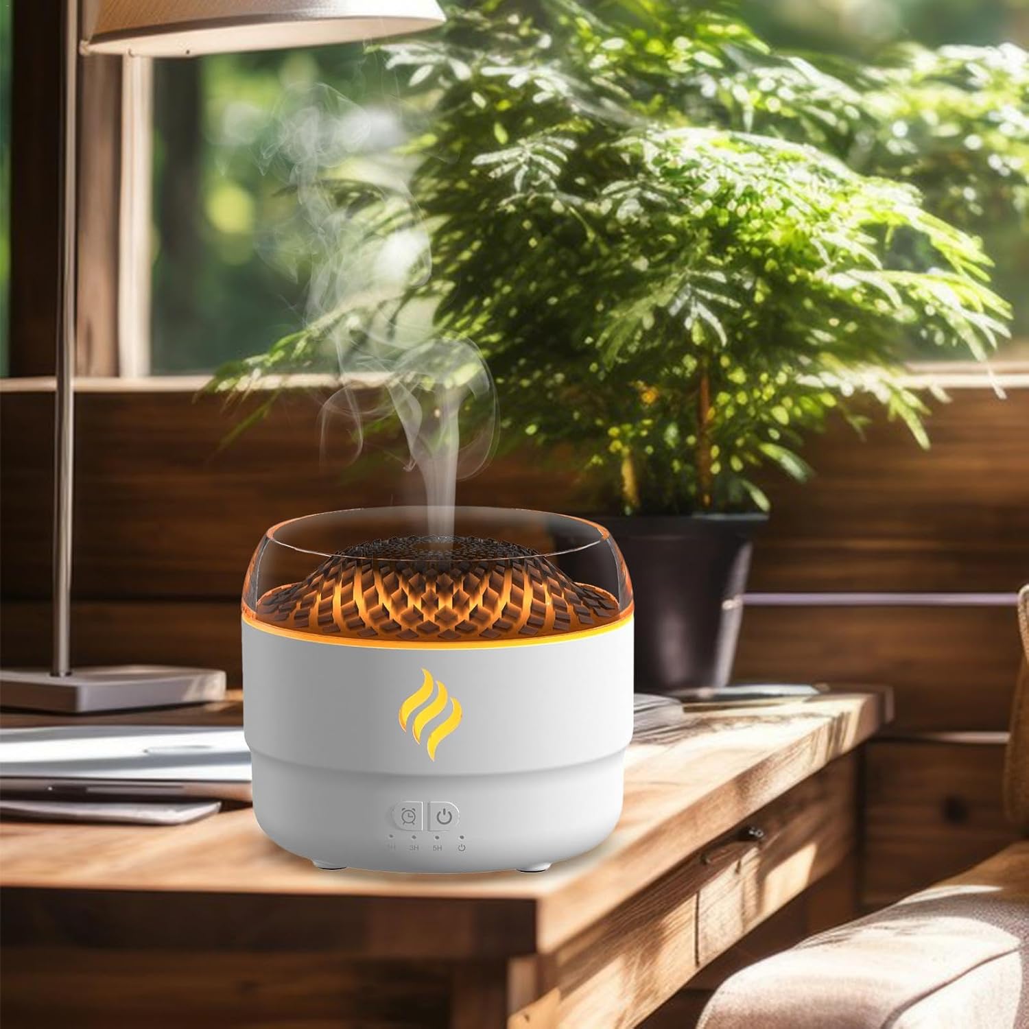 300 ML Kapasiteli, Alev Işıklı, Oda Nemlendirici 3055