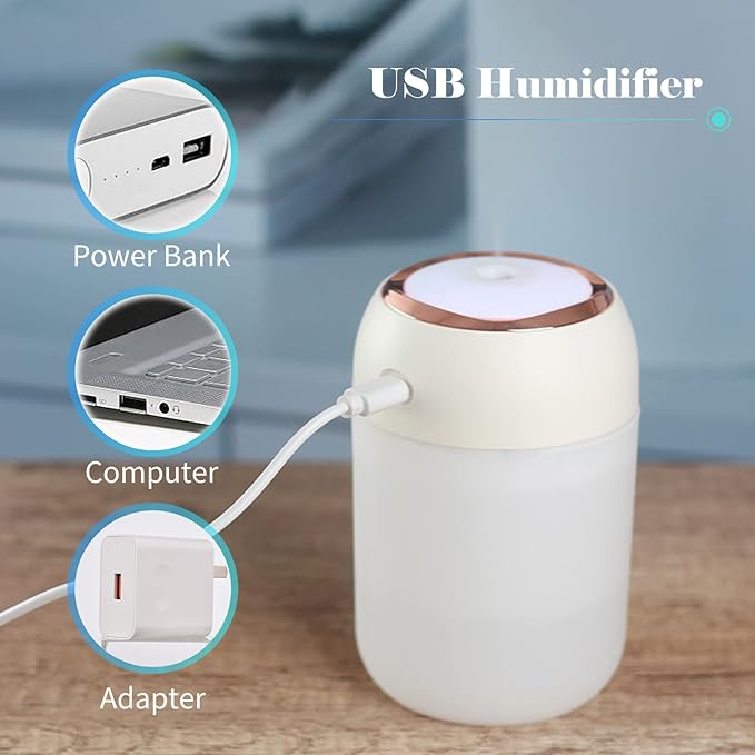 330 ml Kapasiteli,Dekoratif Araç ve Ev Oda Nemlendirici