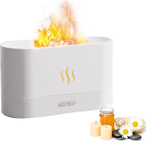 180 ML Kapasiteli, Alev Efektli Oda Nemlendirici