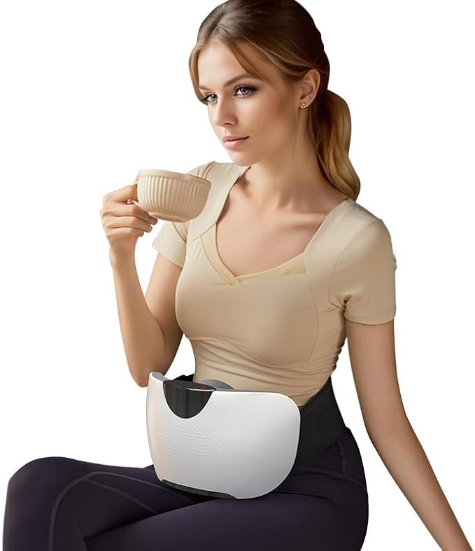 MOKSA EKLENTİLİ,ISITMALI, ABDOMİNAL BÖLGE ZAYIFLAMA VE MASAJ CİHAZI