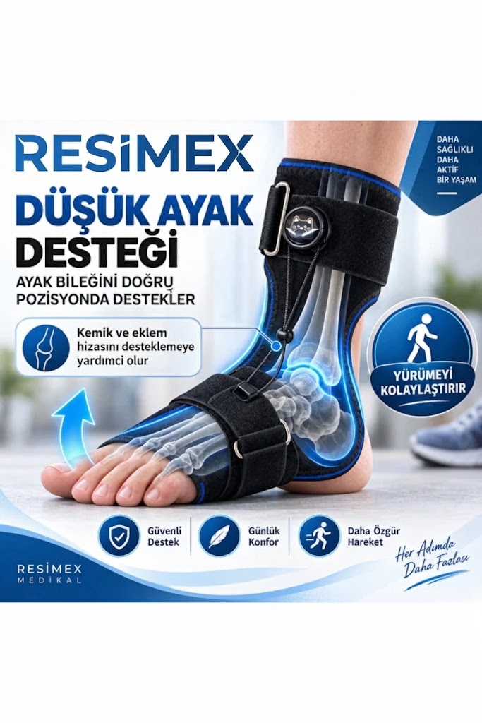 Makaralı Düşük Ayak Ateli ve Düşük Ayak Bilekliği 
